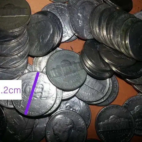 [BUNJANG] US 5-Cent Coins (40 pcs, Used) / 5센트 40개 미국 중고