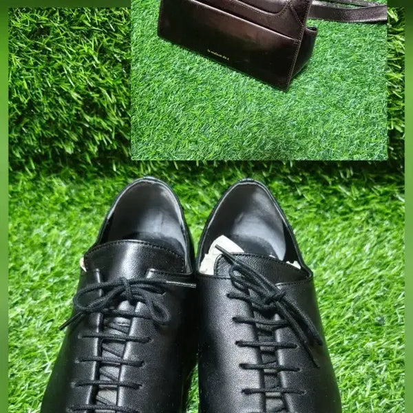[BUNJANG] Black Shoes and Handbag Set / 구두와 와 핸드백 일괄가격