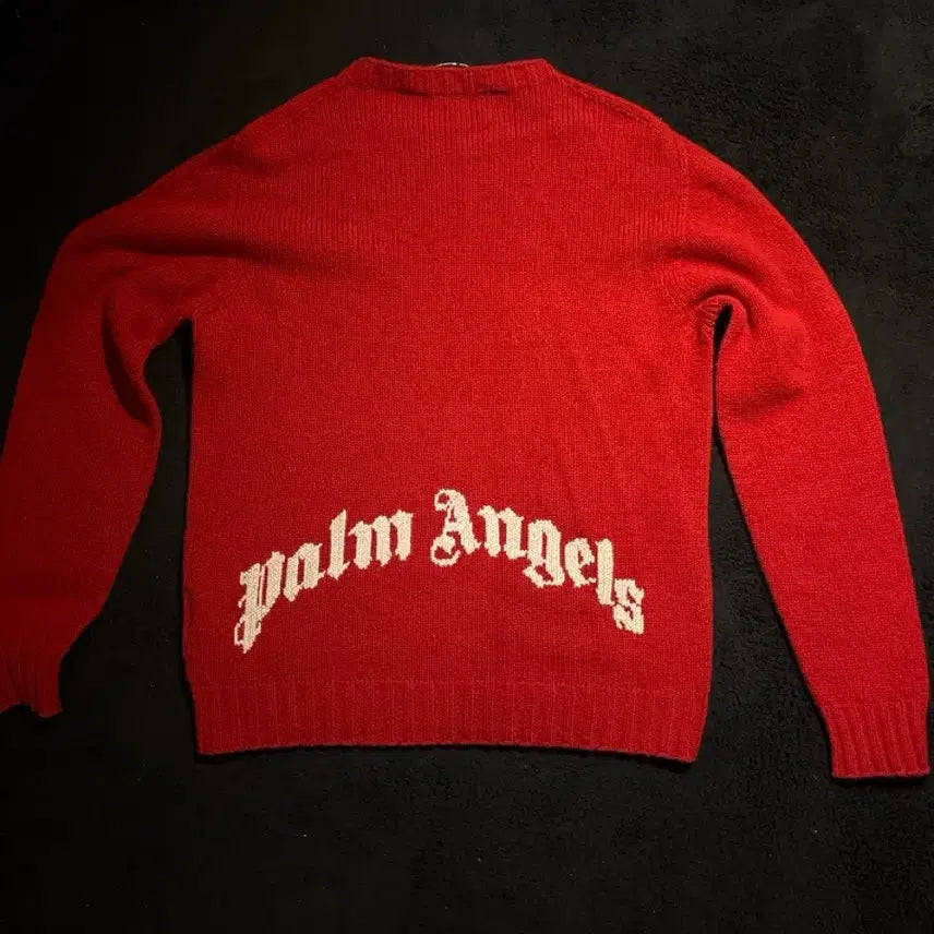 [BUNJANG] Palm Angels Logo Knit / Palm angels knit