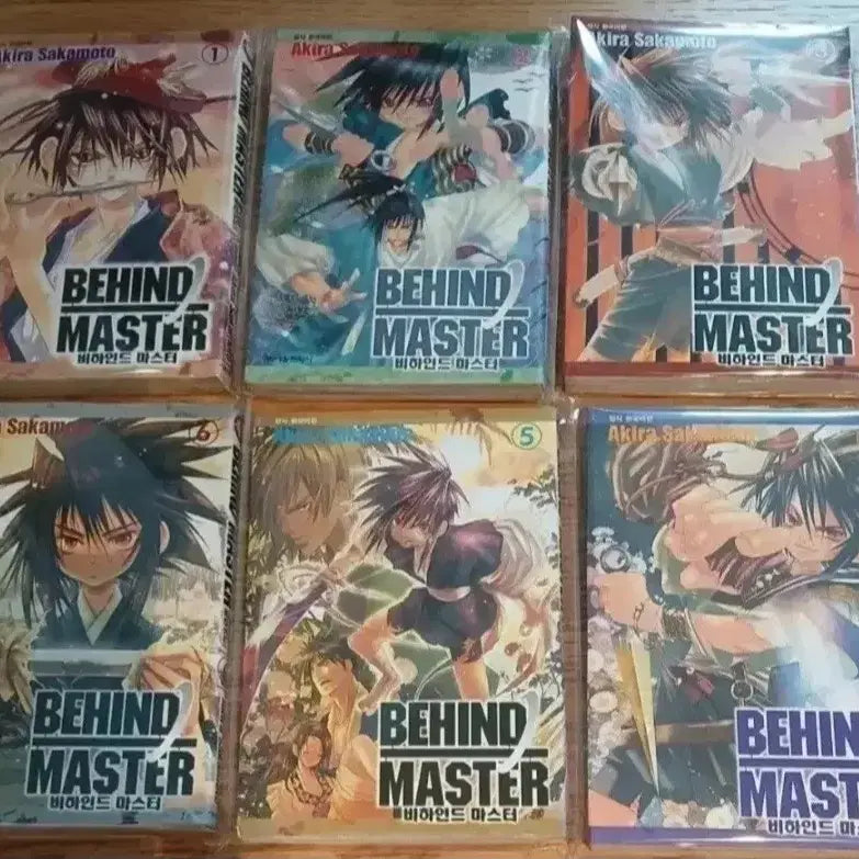 [BUNJANG] Behind Master Complete Set Volumes 1-6 / 만화책인 비하인드 마스터 1-6권 완결