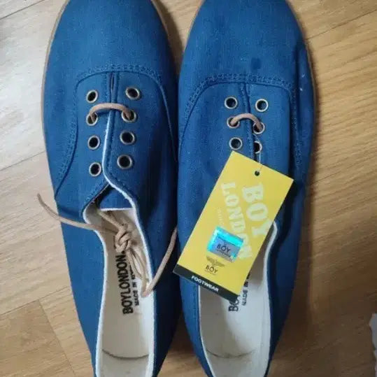 [BUNJANG] Boy London Sneakers Navy New / 보이런던 스니커즈 네이비 새제품