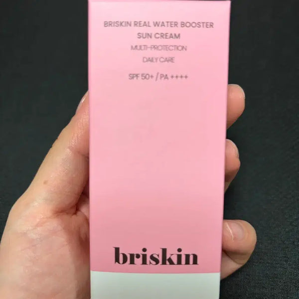 [BUNJANG] Briskin Real Water Booster Sun Cream / 브리스킨 리얼 워터 부스터 선크림