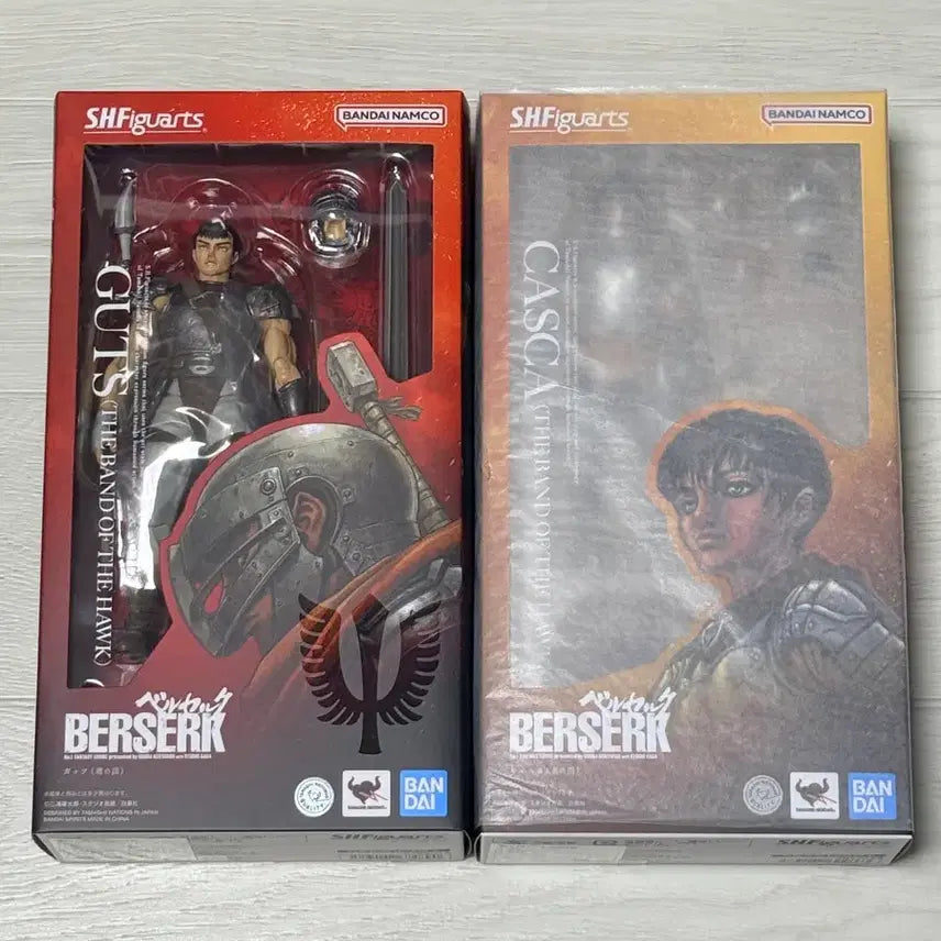 [BUNJANG] Band of the Hawk Guts & Casca Bundle Set / SHF 베르세르크 매의단 가츠,캐스커 일괄