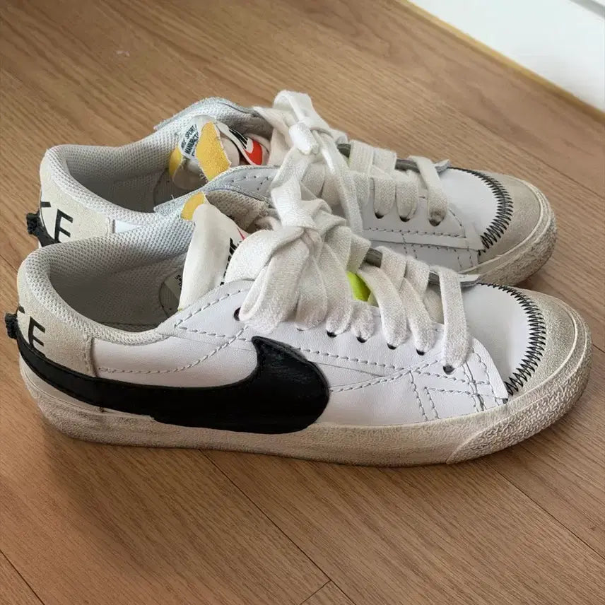 [BUNJANG] Nike Blazer Low 77 White Black / 나이키 블레이저 로우 77 화이트 블랙 250