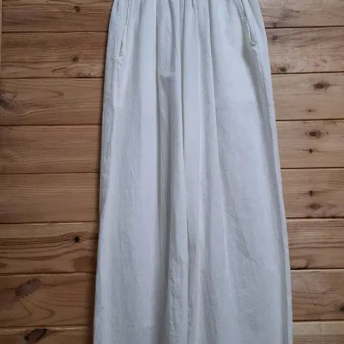 [BUNJANG] STUDIO F.R. Wide Pants White / STUDIO F.R. 와이드 팬츠