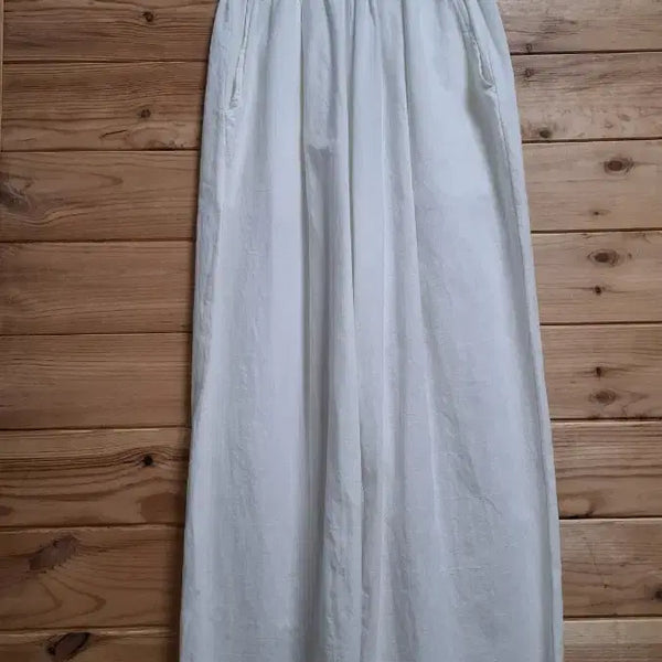 [BUNJANG] STUDIO F.R. Wide Pants White / STUDIO F.R. 와이드 팬츠