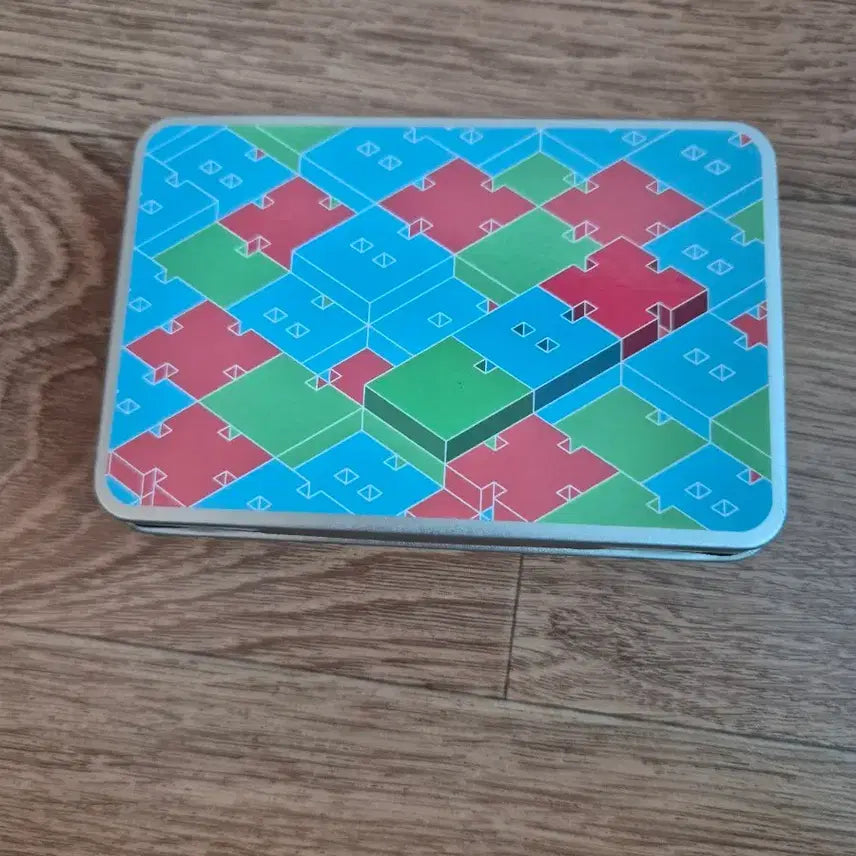 [BUNJANG] EXO CBX Block Pattern Design Tin Case & Magnet Block Set / 엑소 CBX 블록 패턴 디자인 틴케이스&자석블록세트