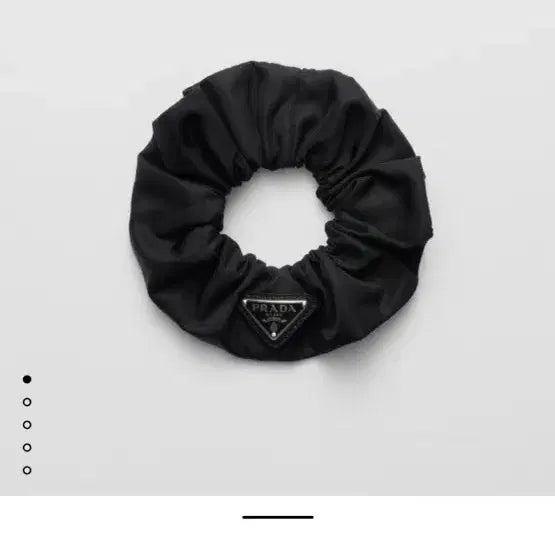 [BUNJANG] Prada Re-Nylon Scrunchie Black / 프라다 리나일론 스크런치 블랙
