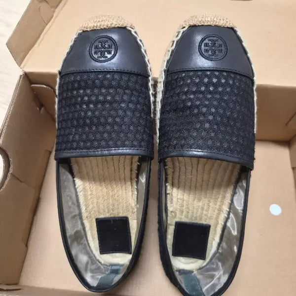 [BUNJANG] Tory Burch Black Espadrilles Size 7.5 (Recommended for 235-240) / 토리버치 블랙 에스파듀 7.5(235,240추천)