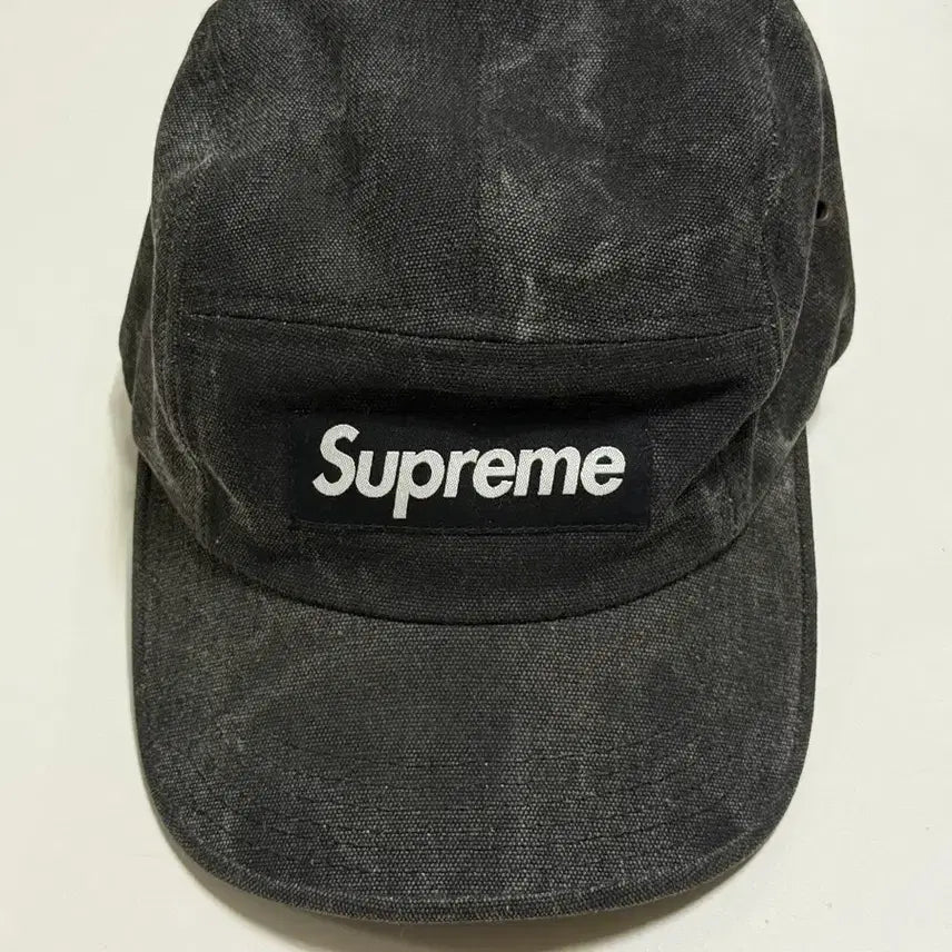[BUNJANG] Supreme Washed Camp Cap / (정품) 슈프림 워싱 캠프캡
