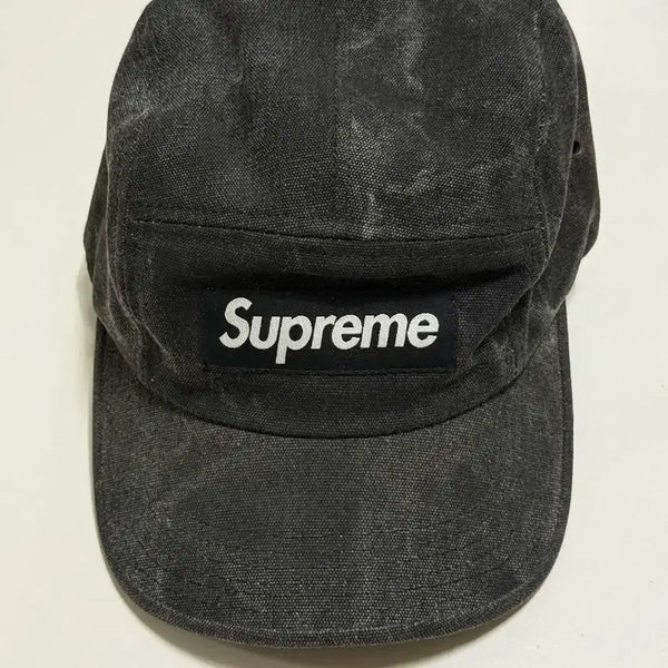[BUNJANG] Supreme Washed Camp Cap / (정품) 슈프림 워싱 캠프캡