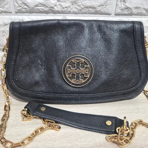 [BUNJANG] Tory Burch Leather Crossbody Bag / 토리버치