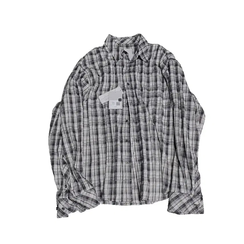 [BUNJANG] Undermycar MU.36 Check Shirt Size 2 / 언더마이카 무.36 체크셔츠 2size (새상품)