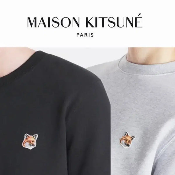 [BUNJANG] Maison Kitsuné Classic Fox Sweatshirt / [최저가 정품] 메종키츠네 클래식 폭스 맨투맨