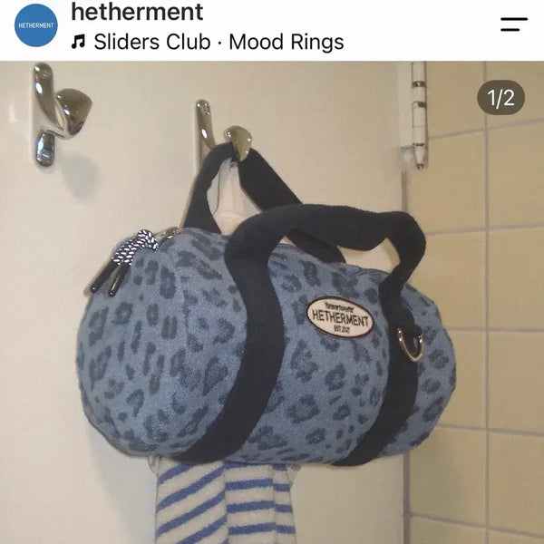 [BUNJANG] Headment Bolo Bag Blue / 헤더먼트 볼로백 블루 bolo bag