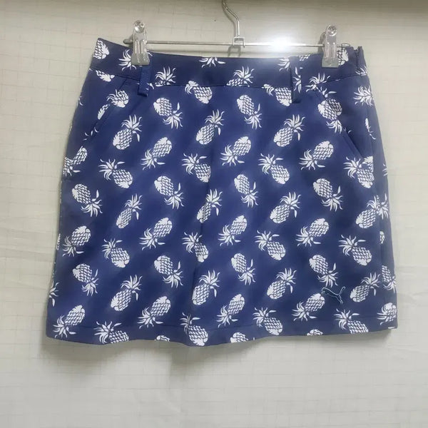 [BUNJANG] Puma Golf Skirt Pineapple Pattern / 퓨마 골프 스커트 (26)