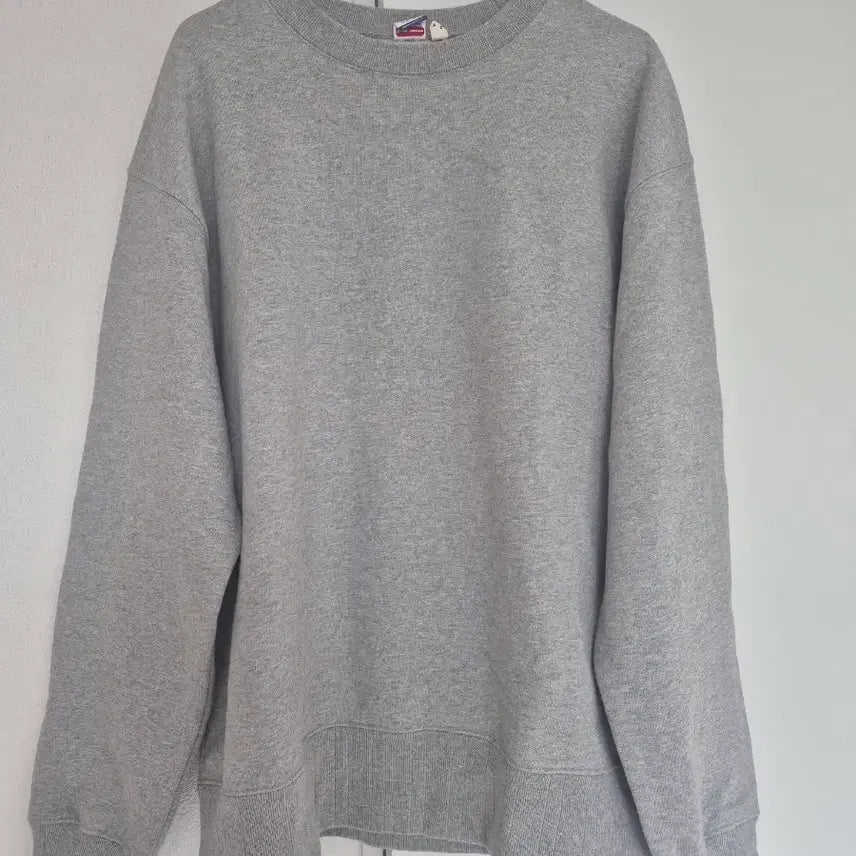 [BUNJANG] DEMIL Melange Grey Sweatshirt Lot.56 Size 105 / (새제품) 데밀 스윗셔츠 멜란지그레이 Lot.56 사이즈 105