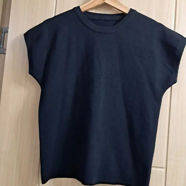 [BUNJANG] Chor Black Short Sleeve T-Shirt / chor 검정색 반팔 티셔츠