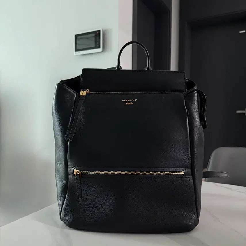 [BUNJANG] Beanpole Backpack Black / 빈폴 백팩 검정색