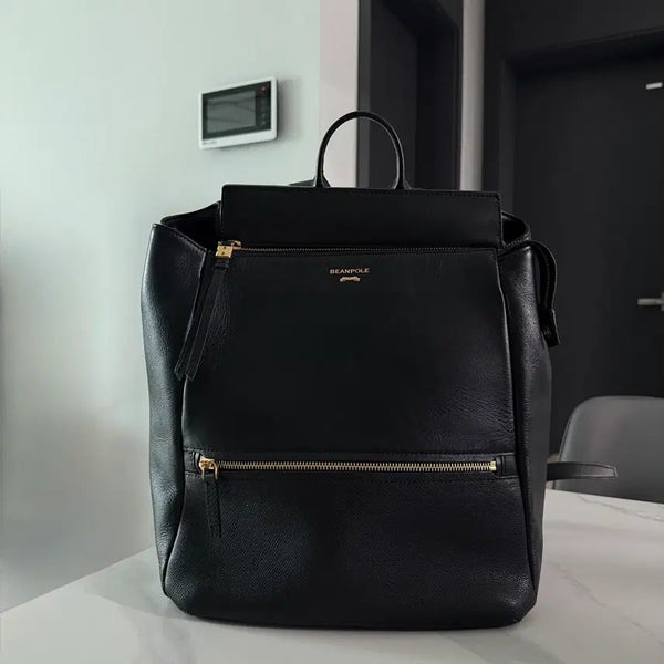 [BUNJANG] Beanpole Backpack Black / 빈폴 백팩 검정색