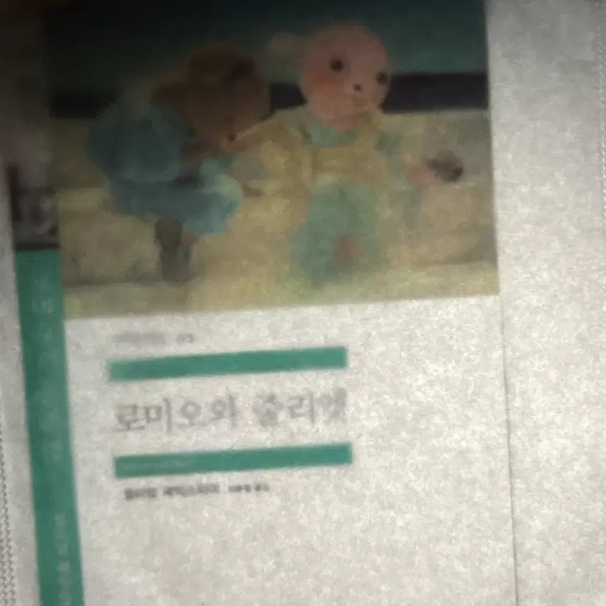 [BUNJANG] Minnamsa Romeo and Juliet Bookmark / 민음사 로미오와 줄리엣 책갈피