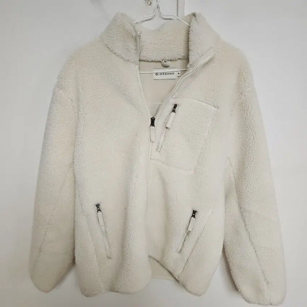 [BUNJANG] Giordano Men's Fleece Jacket M / 지오다노 남성 뽀글이 자켓 95M@9907