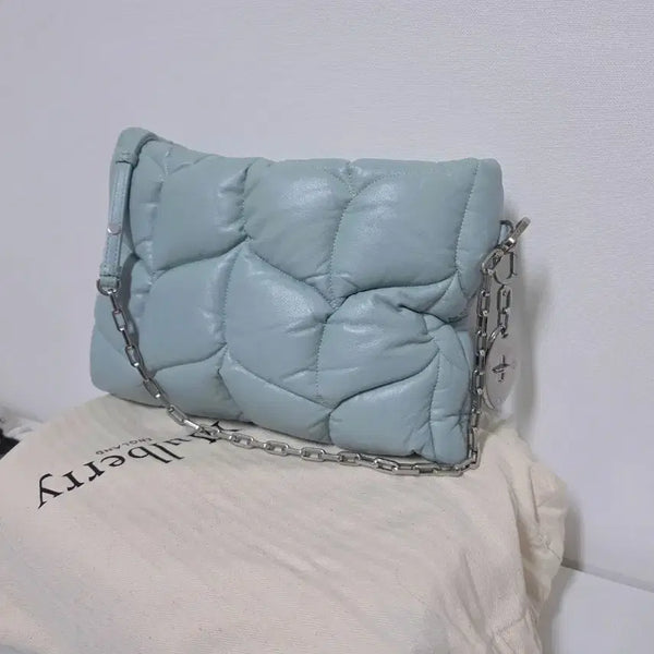 [BUNJANG] Mulberry Softie Shoulder Bag Acrylic Green / 멀버리 소프티 숄더백 아크릴 그린