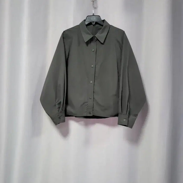[BUNJANG] The Edge Oversized Shirt Jacket / 더엣지 오버핏 셔츠 자켓