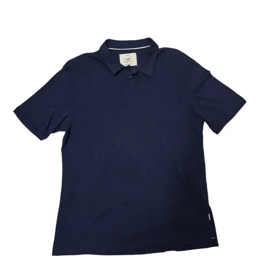 [BUNJANG] Henry Cotton Navy Polo Shirt Size 105 / 헨리코튼 네이비 카라티 105