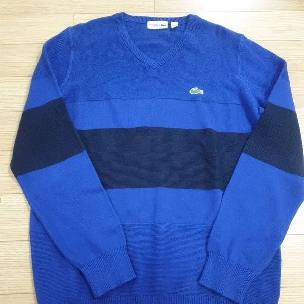 [BUNJANG] Lacoste Sport Blue Knit Sweater / 라코스테 스포츠 니트
