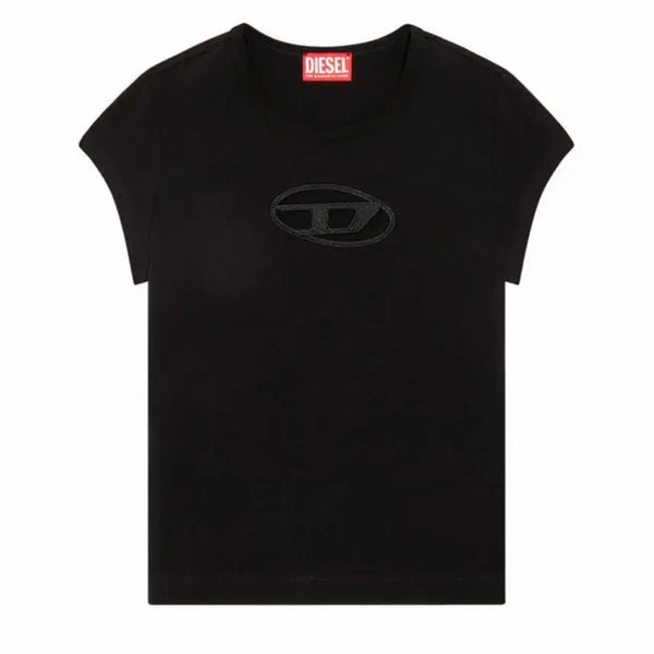 [BUNJANG] Diesel Black Short Sleeve T-Shirt / 디젤 블랙 반팔 티셔츠