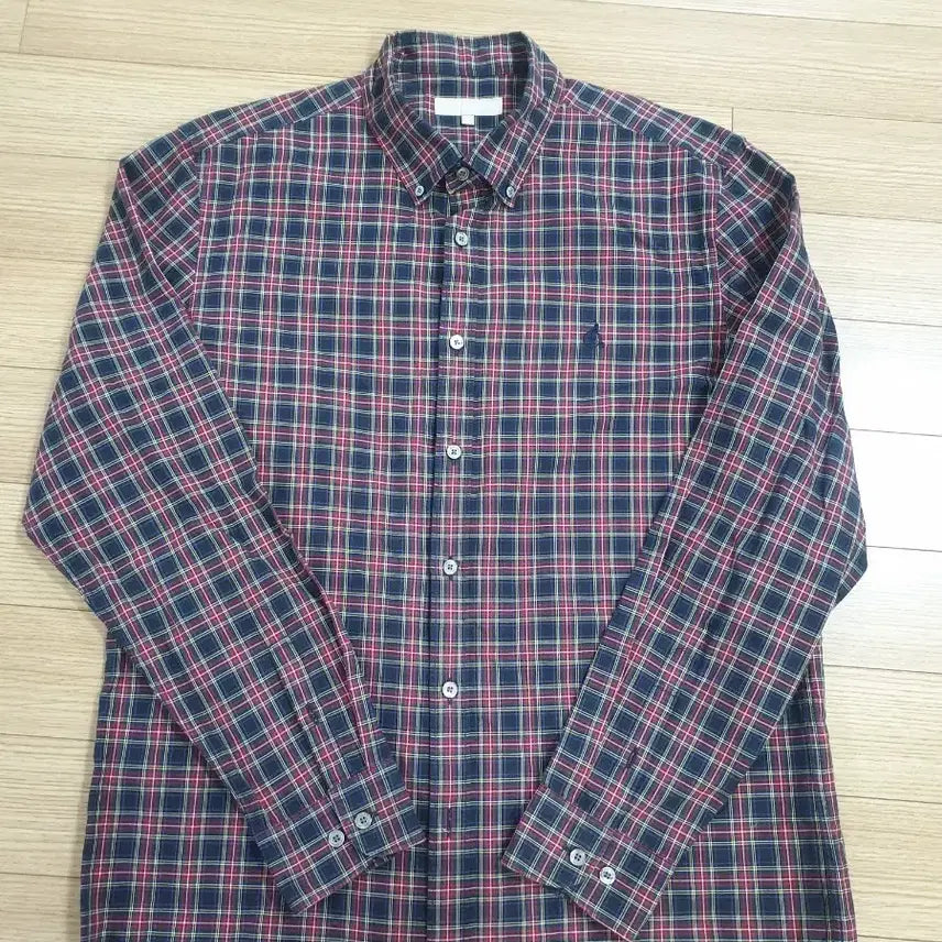 [BUNJANG] Beanpole Check Shirt / 빈폴 체크 남방 셔츠