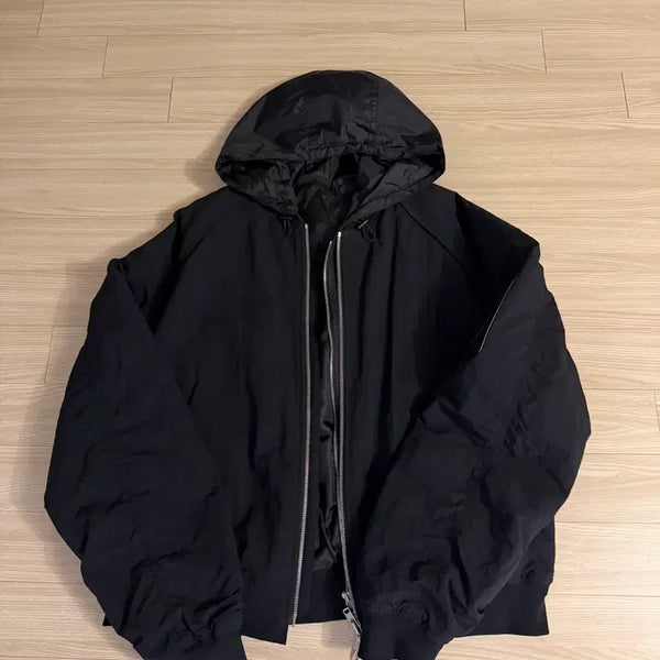 [BUNJANG] Juun.J Nylon MA-1 Jacket / 준지 나일론 마원 50