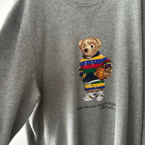 [BUNJANG] Polo Bear Sweatshirt / 폴로 곰돌이 맨투맨