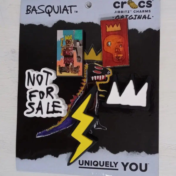 [BUNJANG] Crocs x Basquiat Jibbitz Set / 크록스X바스키아 지비츠 세트