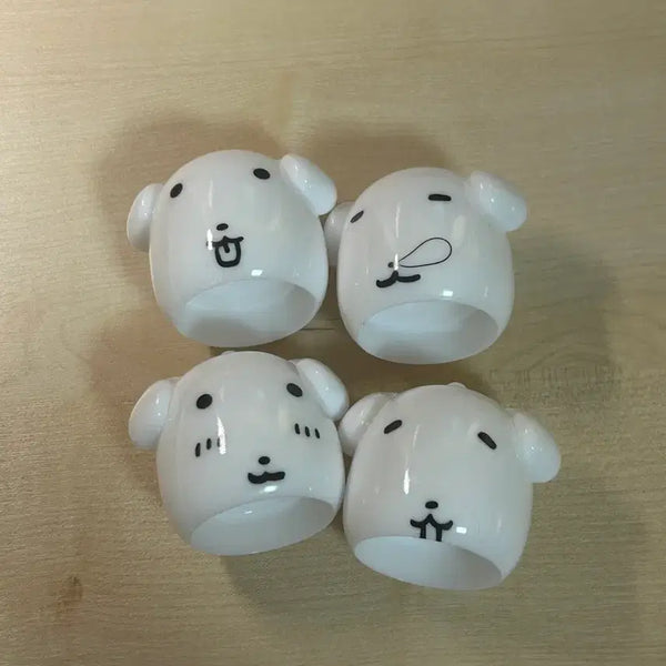 [BUNJANG] Ganadi Head Keychain Bundle Set / 가나디 머리 키링 4개 일괄