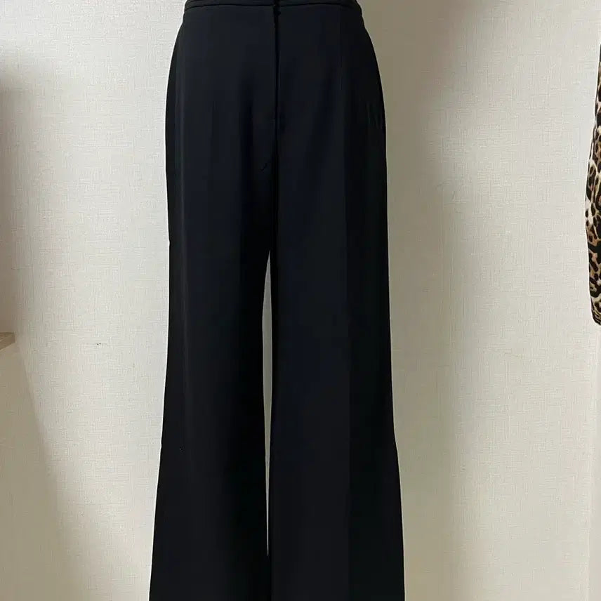 [BUNJANG] DECO Black Wide Leg Pants (2023) - Size S / DECO 데코 블랙 23년와이드 팬츠 S 64-90 / 가을바지 새옷급