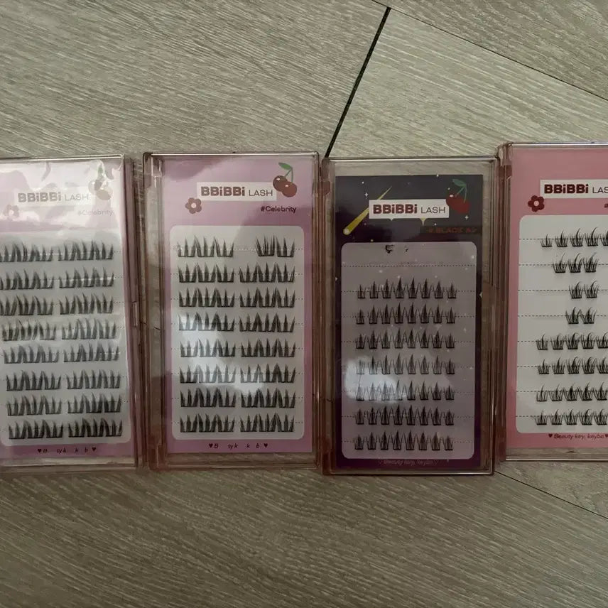 [BUNJANG] BBIBBI LASH Eyelash 4-Set / BBIBBI LASH 속눈썹 4종 세트