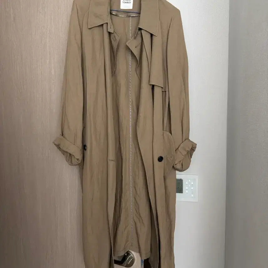 [BUNJANG] Tomboy Trench Coat / 톰보이 트렌치코트 F