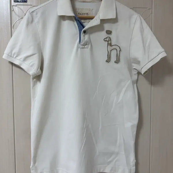 [BUNJANG] Hazzys Big Logo Embroidered Polo Shirt / 헤지스 (HAZZYS) 빅로고 자수 카라티 반팔 포켓/피케 셔츠 (남성 100)