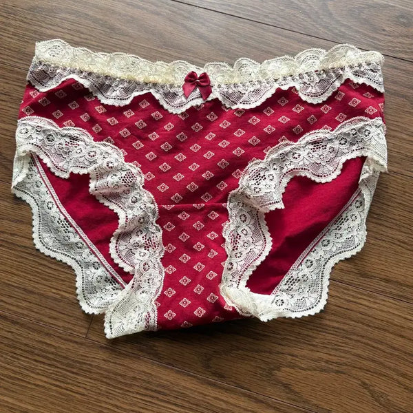 [BUNJANG] Ribbon Lace Panties / 리본 레이스 팬티