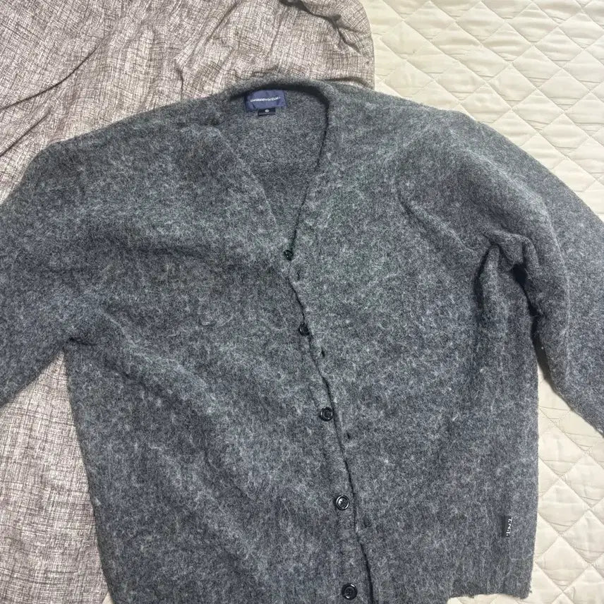 [BUNJANG] Thisisneverthat Mélange Gray Cardigan XL / 디스이즈네버댓 가디건 XL
