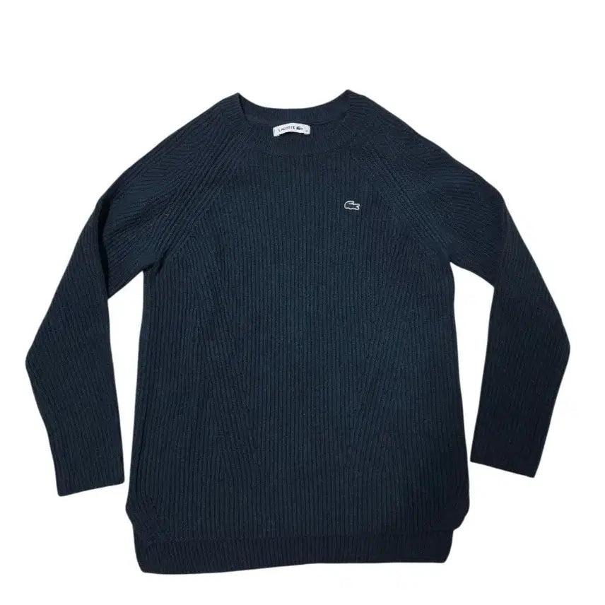 [BUNJANG] LACOSTE Women's Wool Knit Sweater - Green / LACOSTE 라코스테 여성 울 니트 스웨터 34