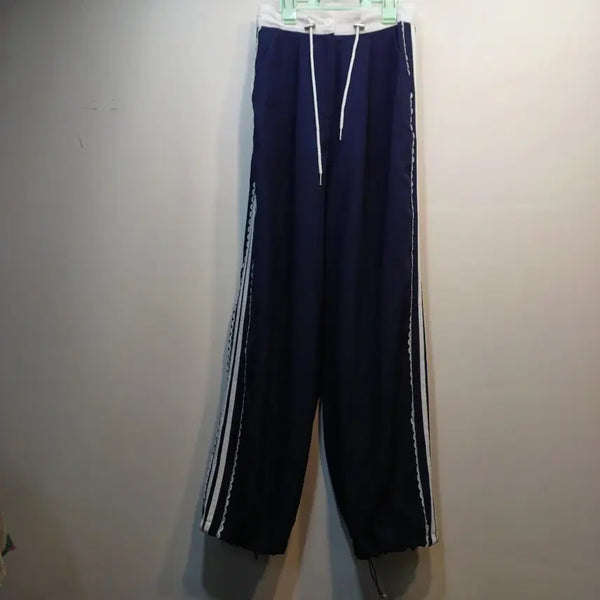 [BUNJANG] Navy Wide Fit Training Pants (Size 26-28) / 남색 트레이닝 바지 와이드 핏26~28사이즈   68026