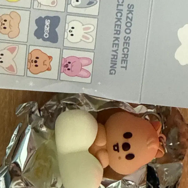 [BUNJANG] Stray Kids SKZoo QUOKKA Clicker Keyring / 스키주 한쿼카 클리커 키링