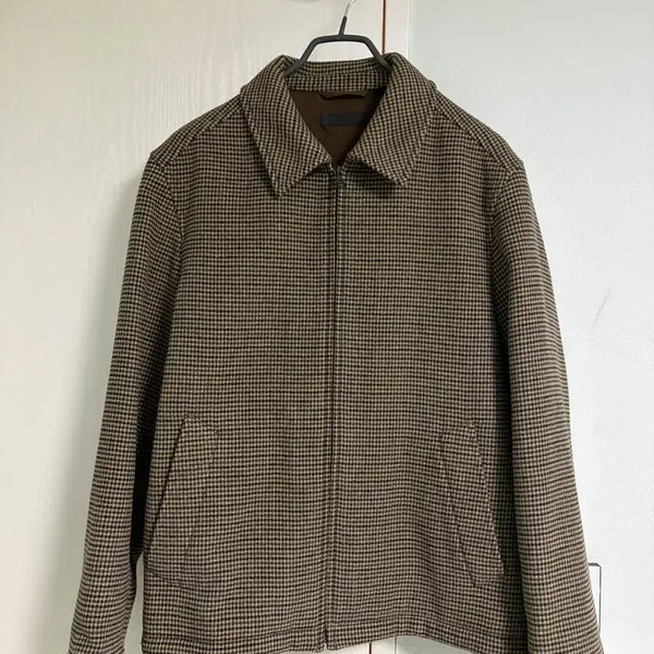 [BUNJANG] Uniqlo Houndstooth Check Jacket / 유니클로 하운드투스 체크 자켓