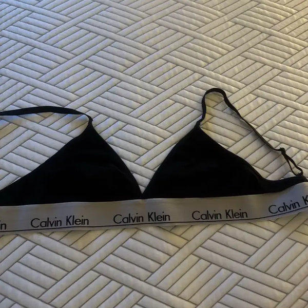 [BUNJANG] Calvin Klein Women's Bra Black / 캘빈클라인 여성 브라 블랙