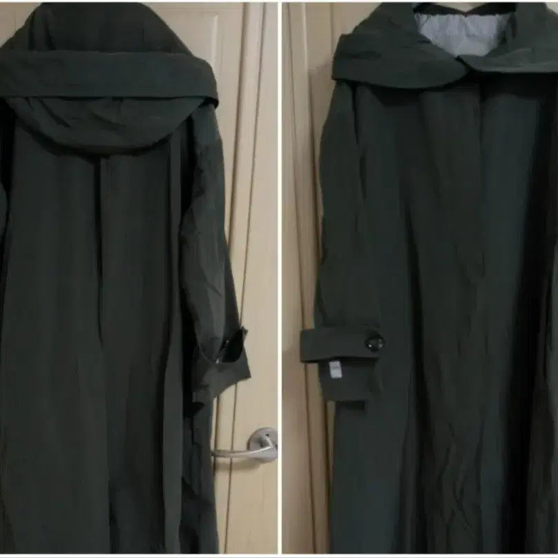 [BUNJANG] Max Mara The Cube Hooded Trench Coat / 정품 막스마라 더 큐브 후드 트렌치 코트