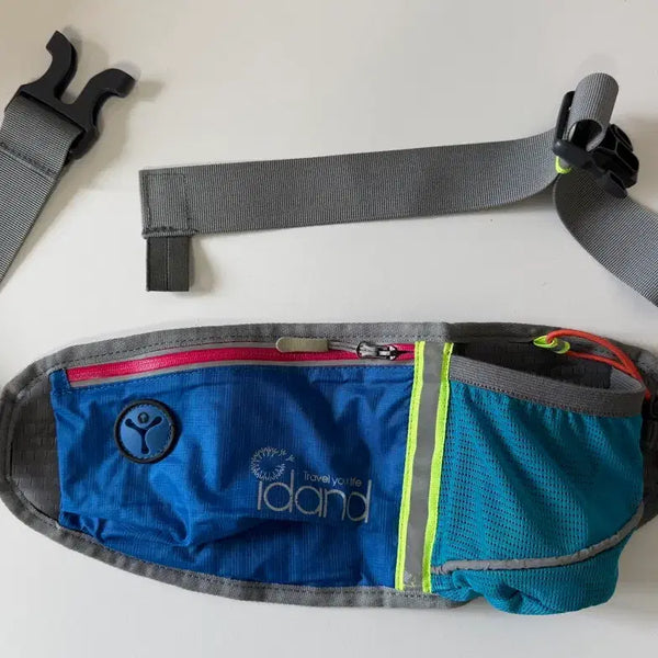 [BUNJANG] Multi-Pocket Hip Pack with Water Bottle Holder for Running and Hiking / 러닝/등산용 스마트폰 + 물병 포켓 힙색
