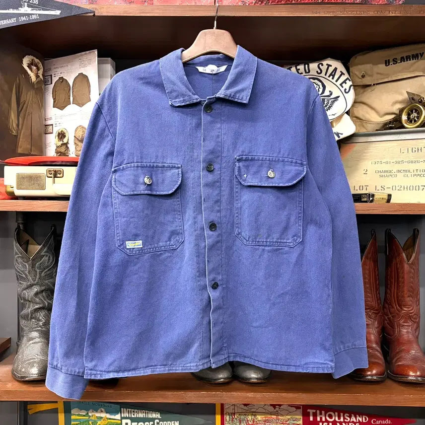 [BUNJANG] Etzcho 3-Pocket Workwear Jacket N2447 / 외츠셔 3포켓 워크웨어 자켓 N2447